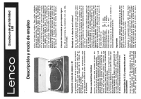 Lenco L82 - Owners Manual-es 